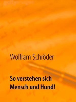 cover image of So verstehen sich Mensch und Hund!